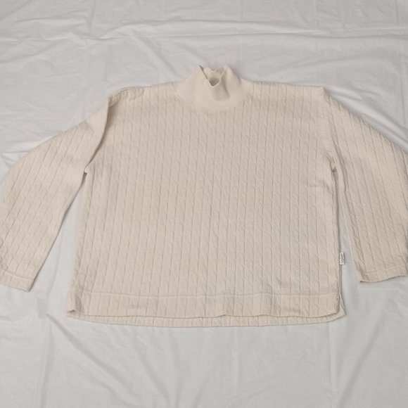 Esprit Sport - beige color designed pattern top 35 % cotton size S - Picture 1 of 6